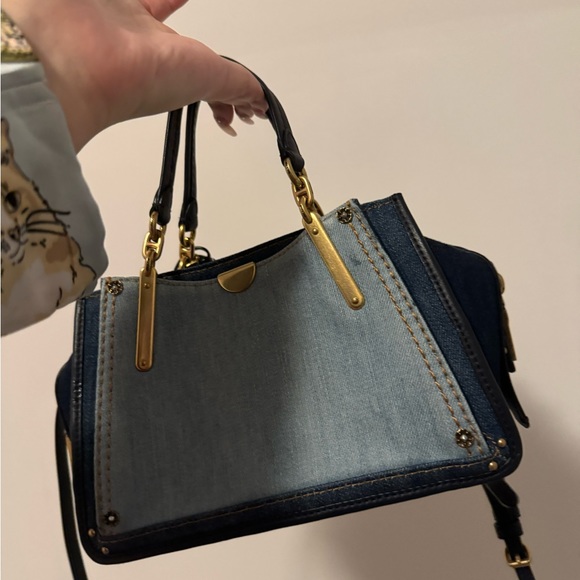 Coach denim bag - Picture 6 of 9